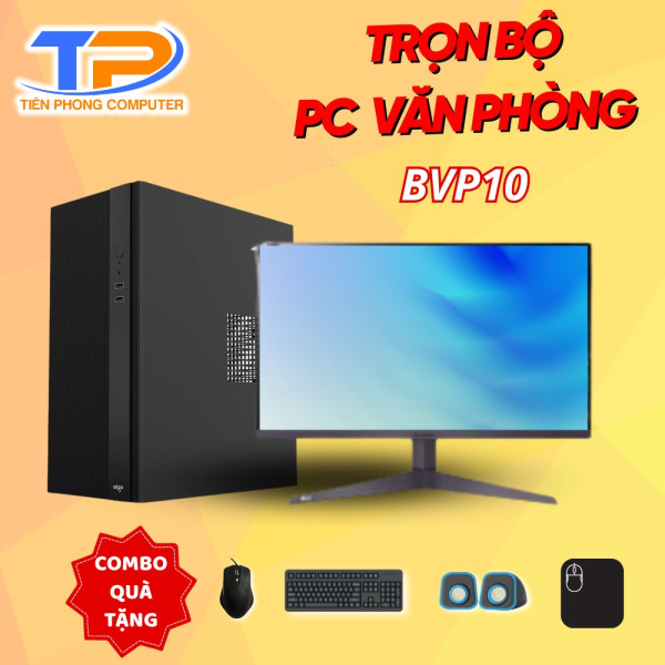 BỘ PC Văn phòng H610/I3-12100/ 8GB/256GB/Màn 24inch FHD BVP09
