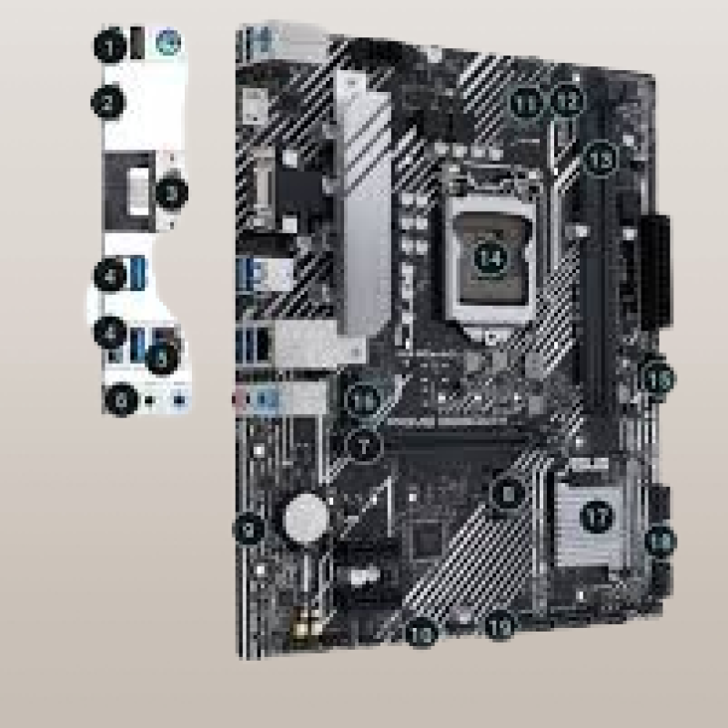 ASUS PRIME H410M-CS