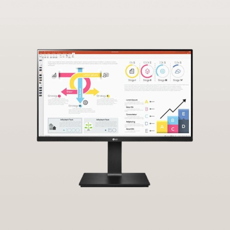 Màn Hình LG 23.8" 24QP750-B.ATV IPS 2K 75Hz HDR USB-C Màn Hình LG 23.8" 24QP750-B.ATV IPS 2K 75Hz HDR USB-C