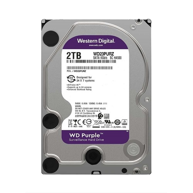 Ổ cứng HDD 2TB WD tím