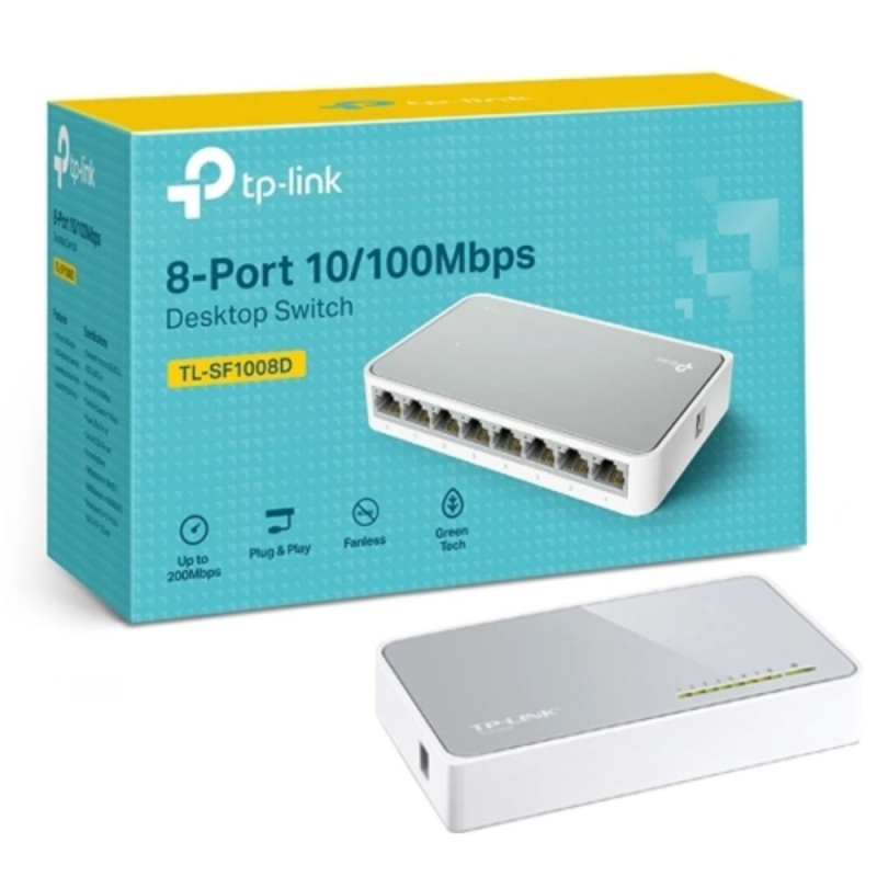Bộ chia mạng 8 cổng TP-Link 100Mbps Bộ chia mạng 8 cổng TP-Link 100Mbps