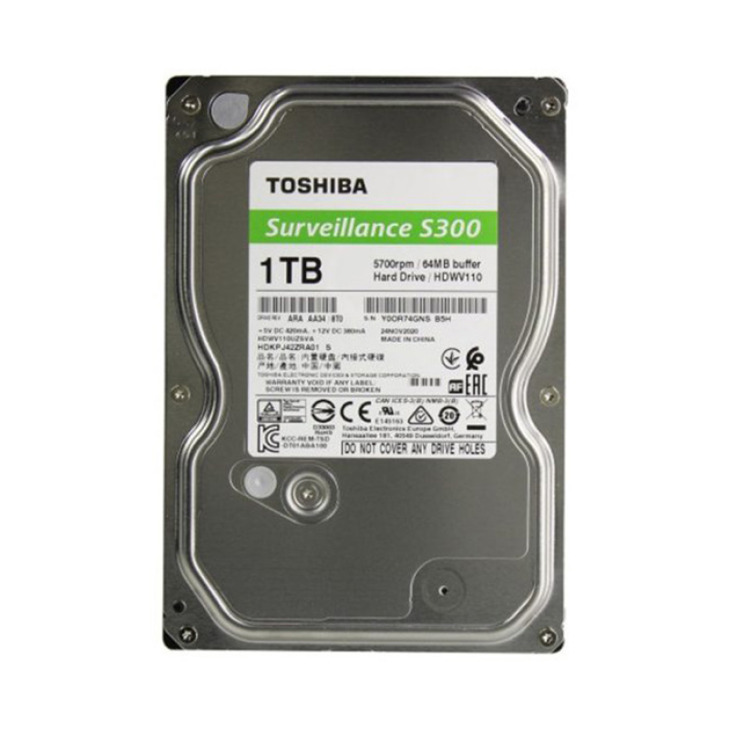 Ổ cứng lưu trữ HDD 1TB Toshiba